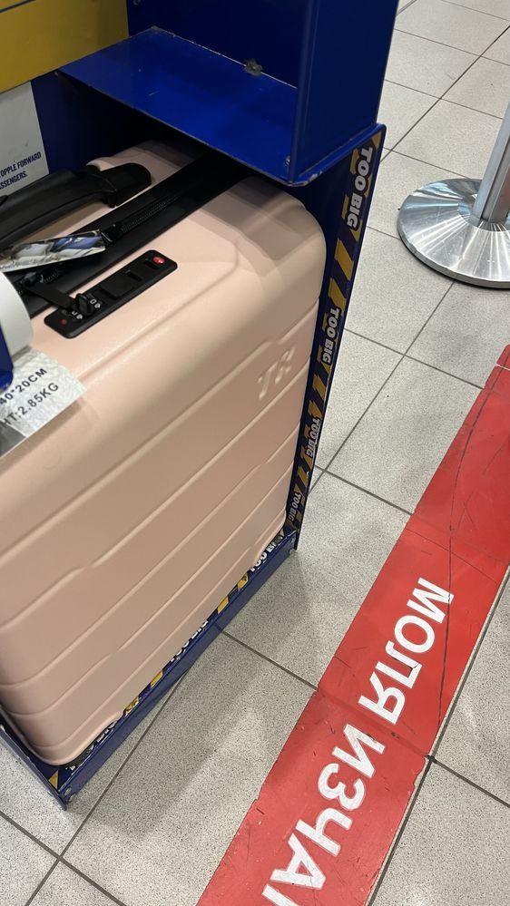 Куфар за Ръчен багаж 55/40/20см  за самолет Ryanair easyJet WizzAir то