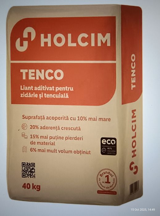 tenco  10 saci 40kg cumparati in august 2025