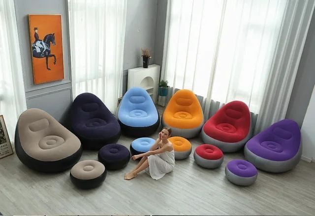 Надувный диван кресло