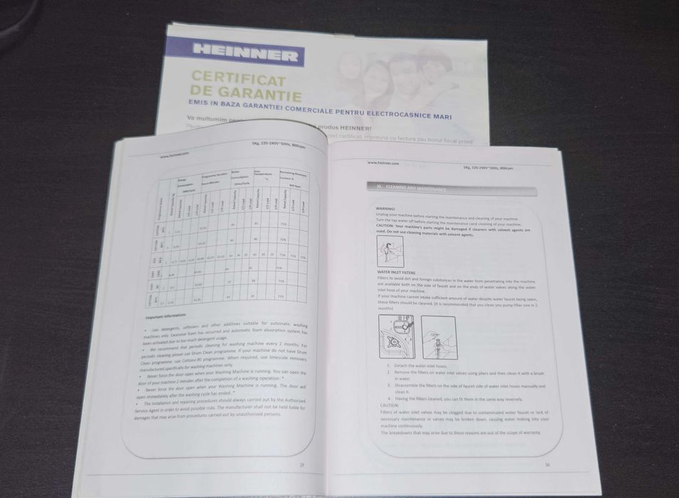 Пералня Heinner HWM-V5080D++