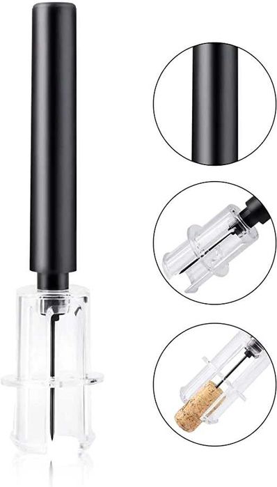 TIROSS POMPA TIRBUSON cu ac deschidere dop STICLA DE VIN - manuala nou