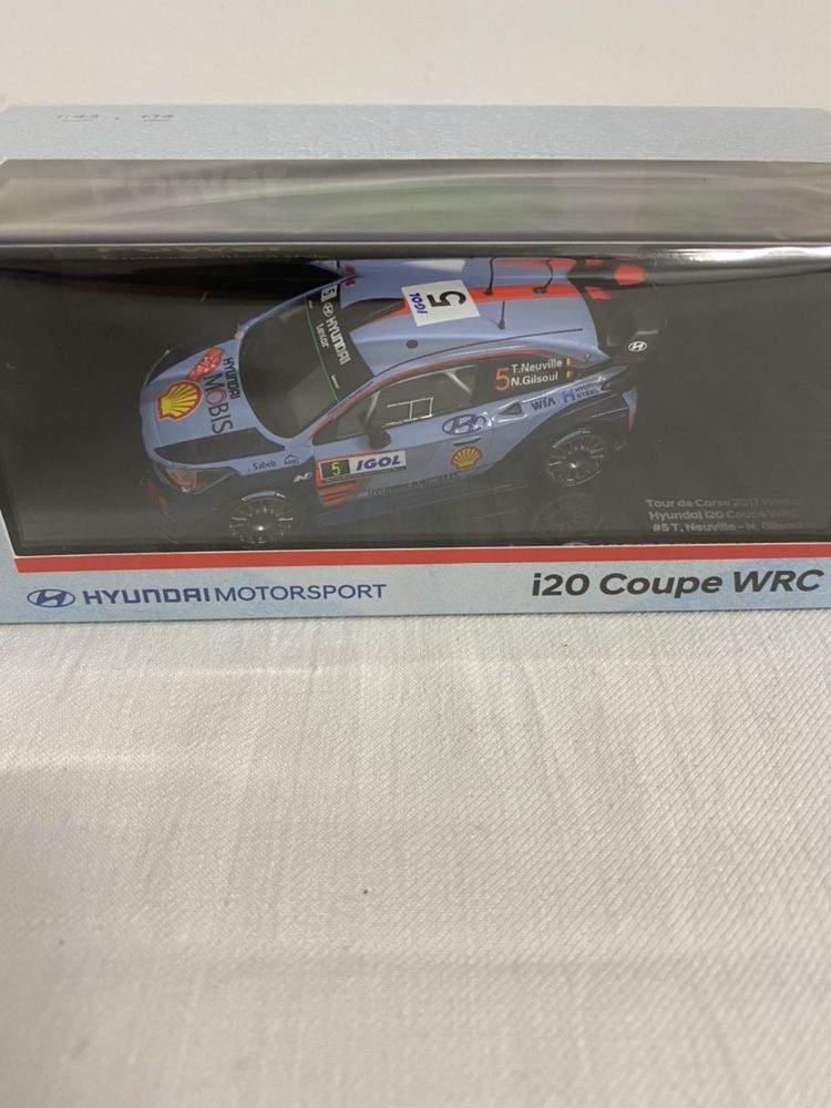 IXO Hyundai i20 Coupe WRC macheta Rally scara 1:43