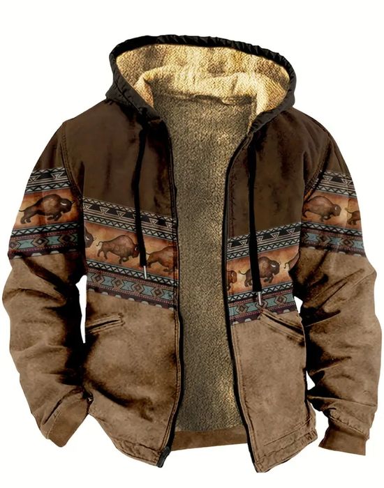 Ловно Зимно удебелено топло палто / Размери  L, XL, XXL,XXXL,