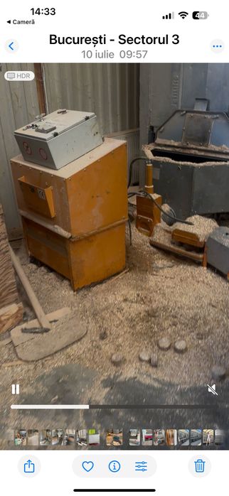 Masina de brichetat rumegus talas