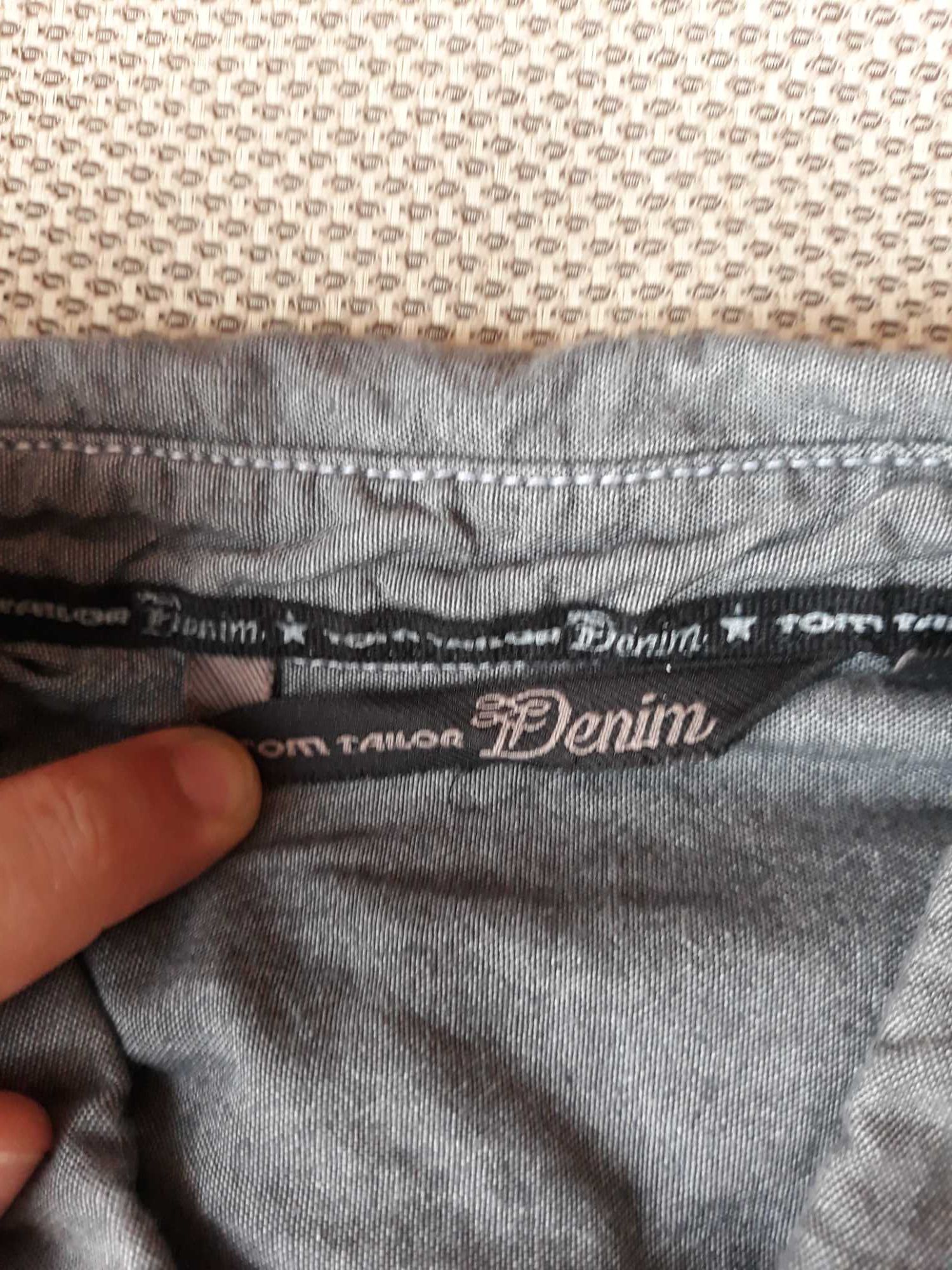 Tom Tailor Denim -> Мъжка риза с къс ръкав
