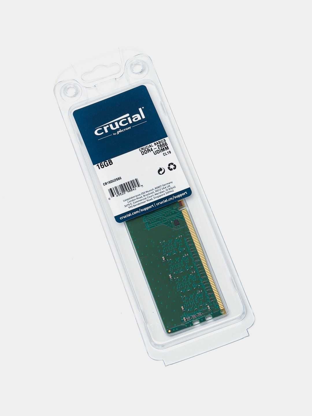 Комплектующие - Ryzen 5 1400 - Crucial 32GB DDR4 2666Mhz - Toshiba 2TB