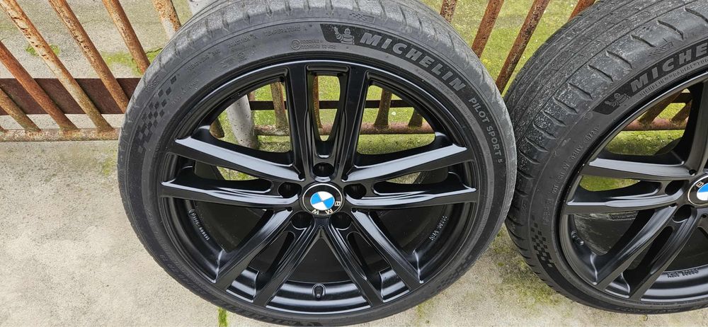 4бр. Алуминиеви джанти с гуми за BMW 5x120 4x9J ET37