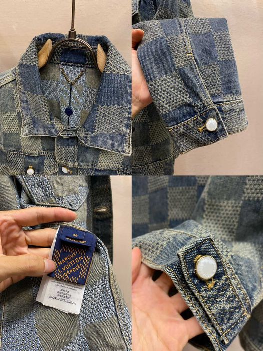 Geaca de blugi Louis Vuitton