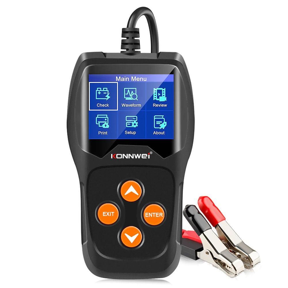 Тестер за акумулатори konnwei kw600