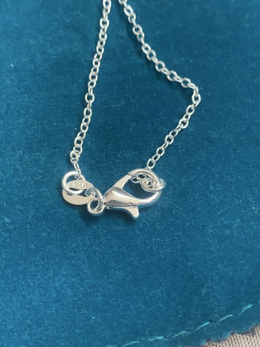 Set cercei si colier  montate in argint 925