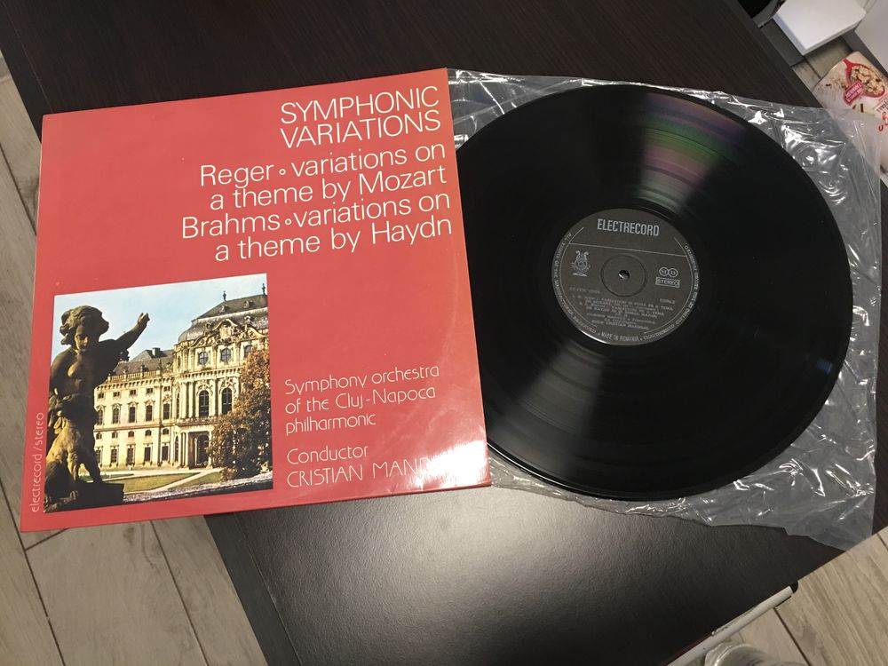 Disc vinil rar 1986 - Symphonic Variations On A Theme By Mozart/Haydn