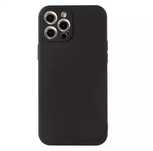 Husa Slim Din Silicon Transparenta / Neagra Iphone 13/14/15/16 Pro Max