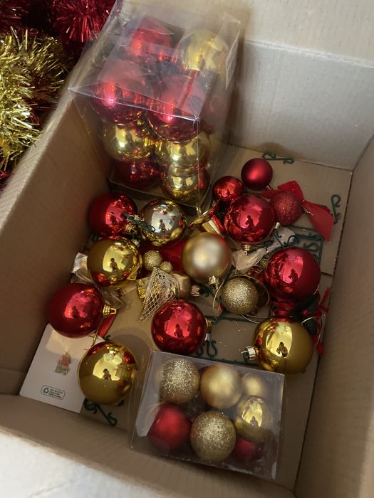 Lot Ornamente brad Craciun