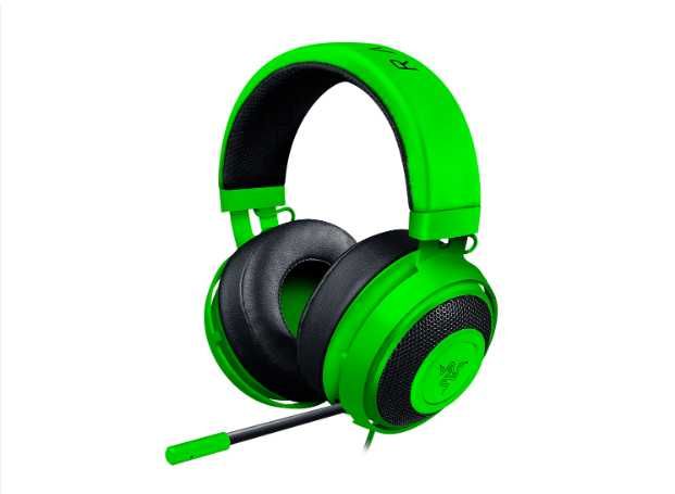 Геймърски слушалки Ryzer Kraken pro v2 green с проблем