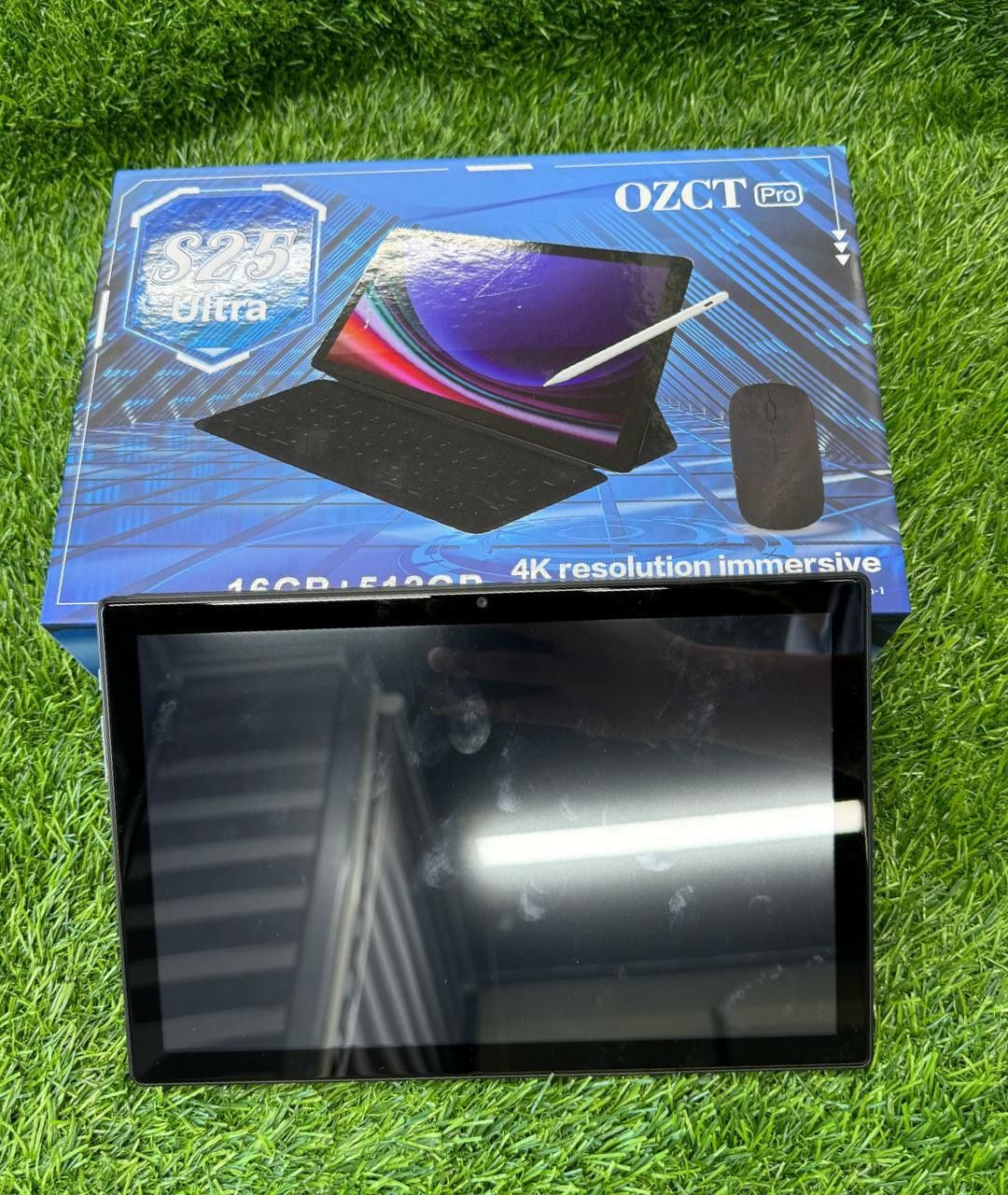 БЕПУЛ Доставка, Янги Планшет S25 ultra OZCT, +Клавиатура, Мышка, Чехол