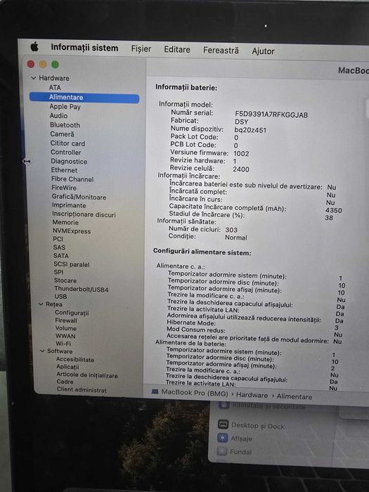 MacBook Pro 13 2019 TouchBar Intel Core i5 Bmg Amanet  75527