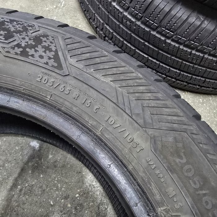 2x 205/65/16C M+S BARUM 2021 Stare excelentă