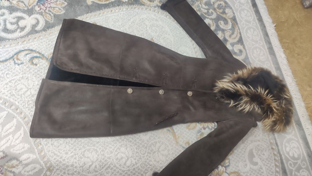 Натуральная женская Дублёнка.Облегченная