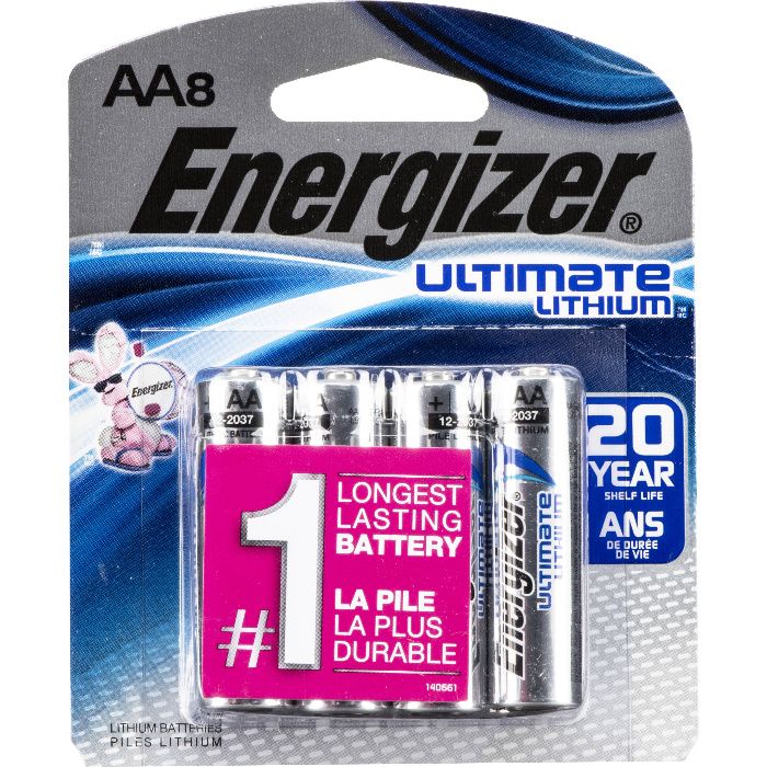 Батарейки (Энерджайзер) Energizer Ultimate Lithium – AAA для GPS Spot