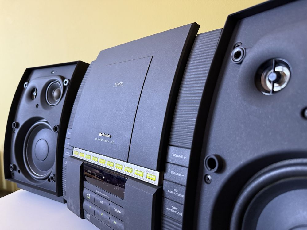 Technics LS10 със CD, амбиентни звуци, FM, касетен дек с auto reverse