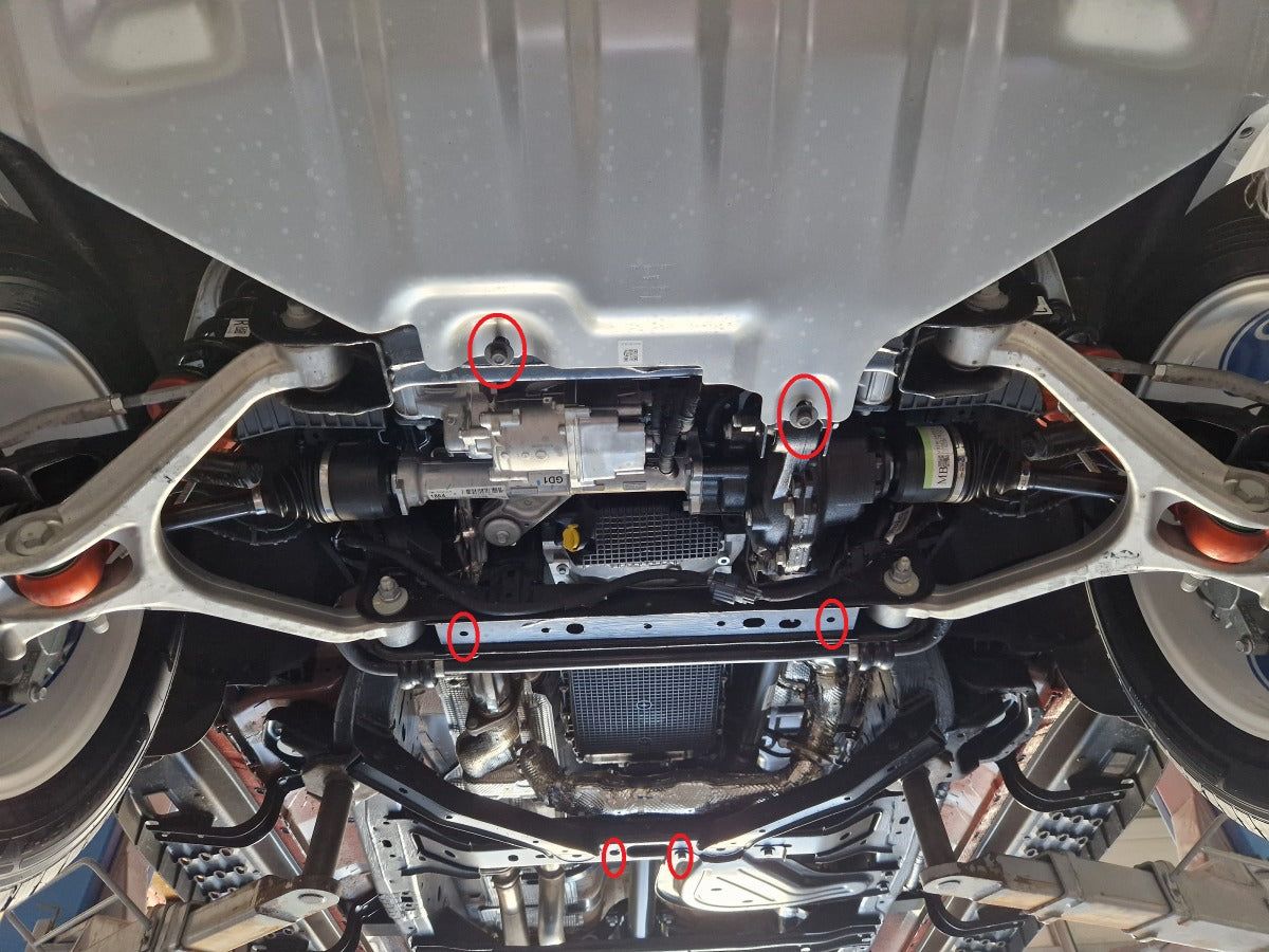scut motor si grup fata ford ranger raptor - aluminium 2023-2025