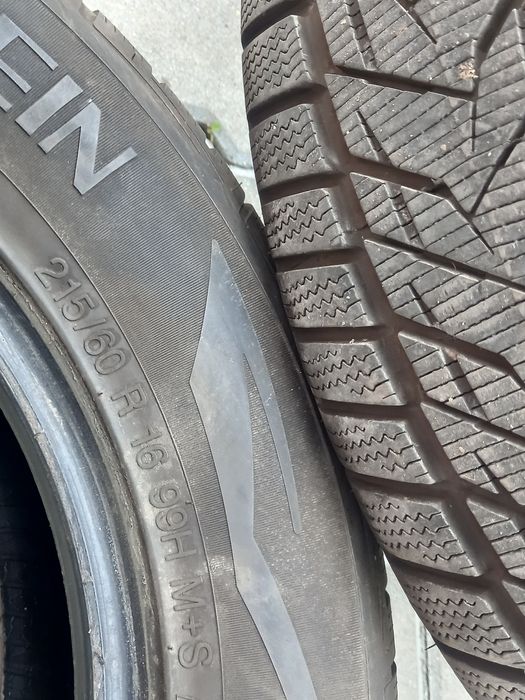 2 cauciucuri iarnă VREDESTEIN 215/60 R15- an 2018