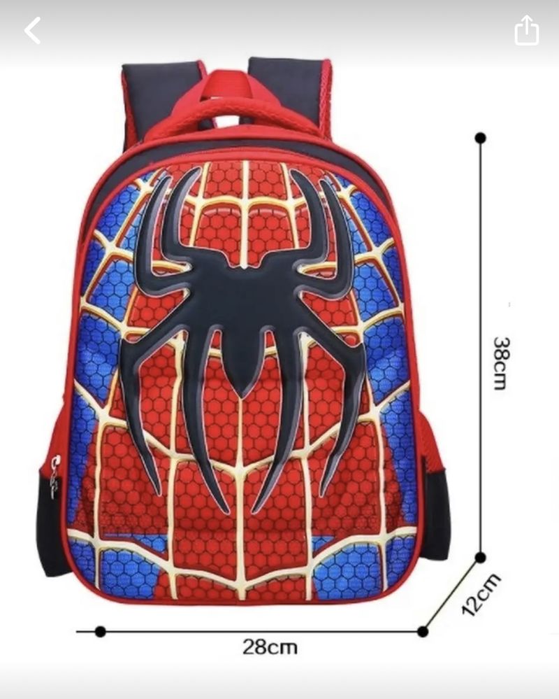 Рюкзак для школьника человек паук