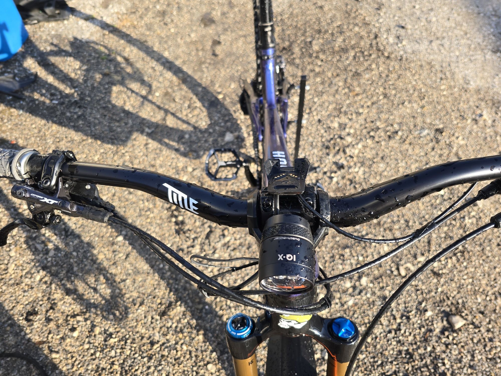 Trek rail 5, fox 36 factory, dhx. XL - frame