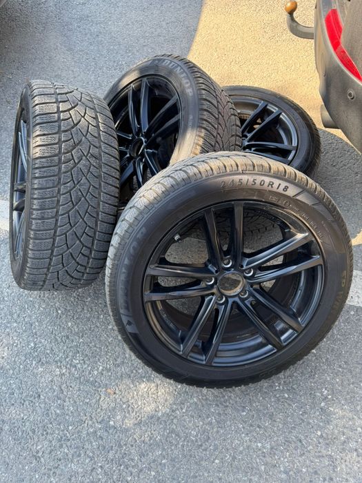 Roti BMW X3 X4 245/50/18 originale Dunlop Iarna DOT2923