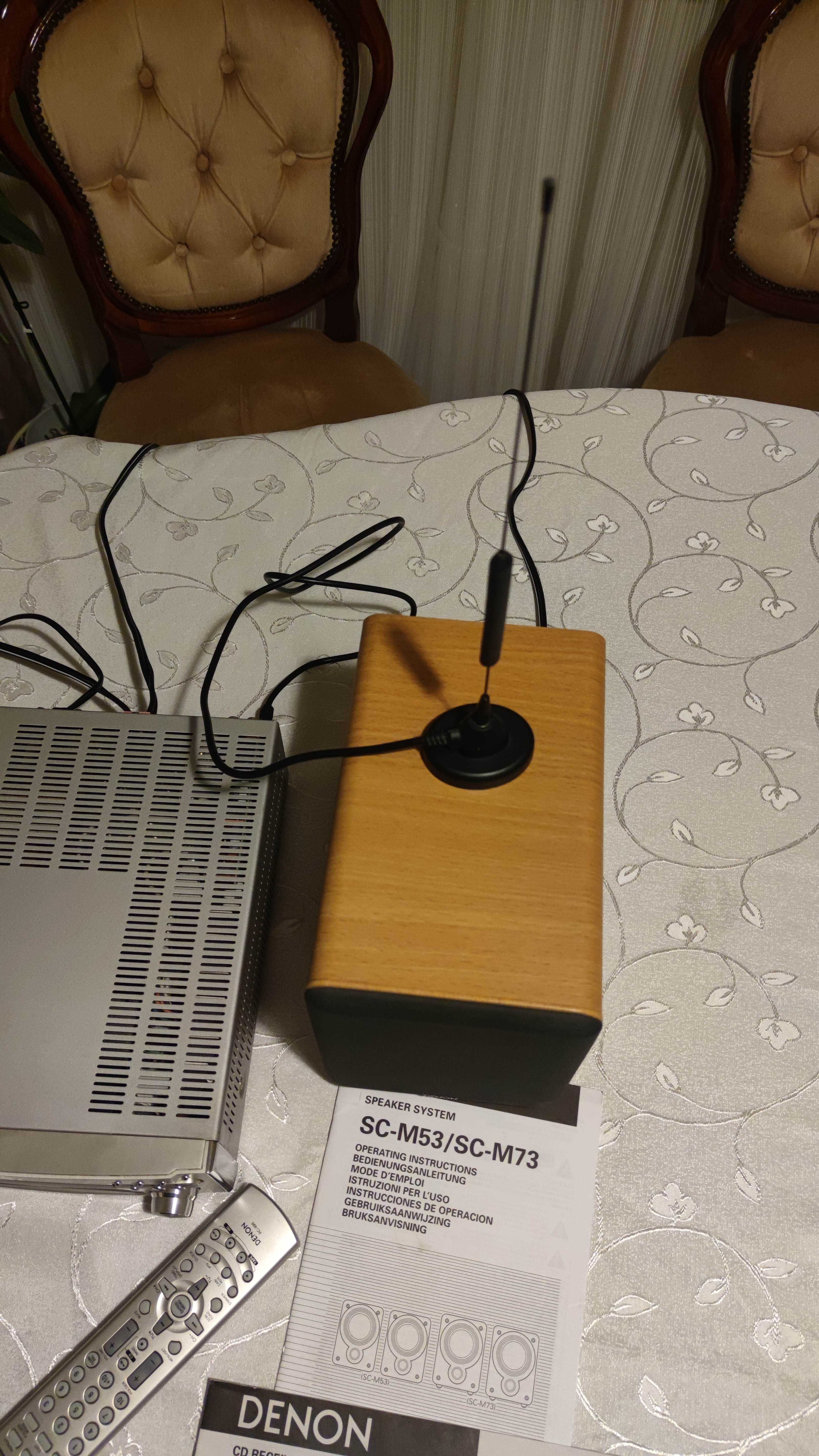 Стерео уредба Denon RCD-M35DAB Receiver CD Player Tuner RDS Radio