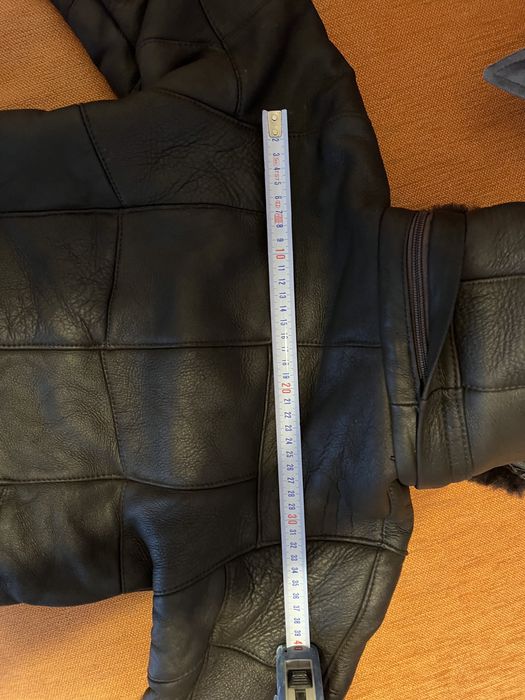 Cojoc copii blana naturala negru