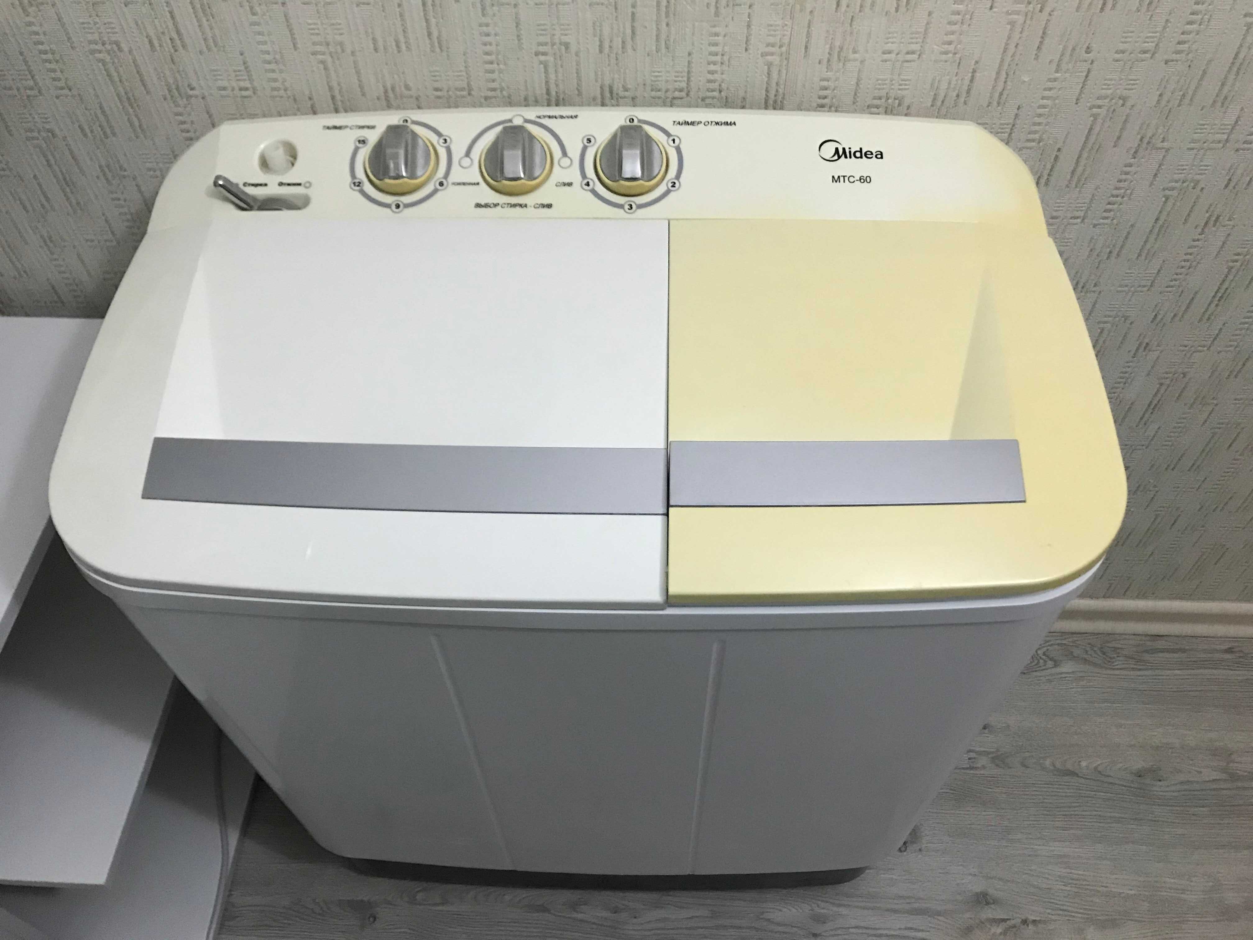 Продам стиральную машинку MIDEA МТС 60 полуавтомат в отличном сост.