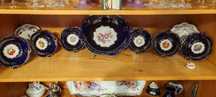 Set farfurii de portelan decorative