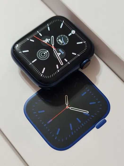 APPLE Watch Series 6 GPS + Cellular, 44mm Blue Aluminium Case, CA NOU!