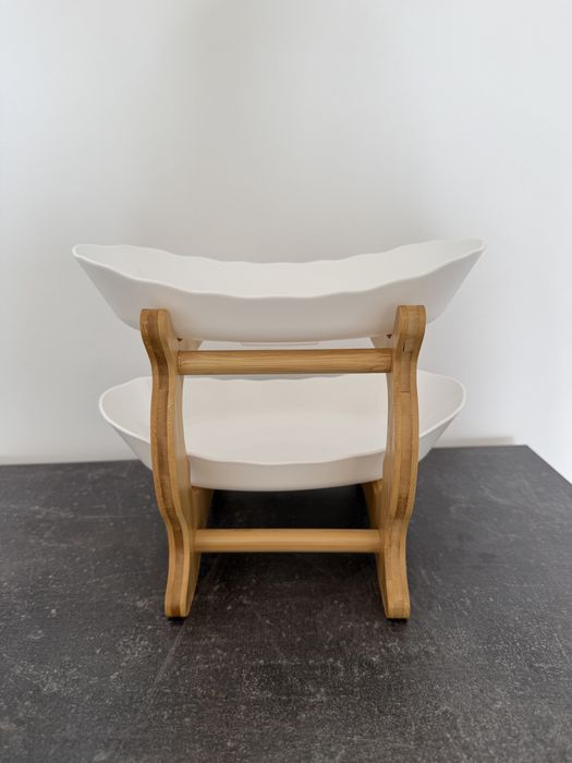 Bol pentru fructe cu 2 etaje