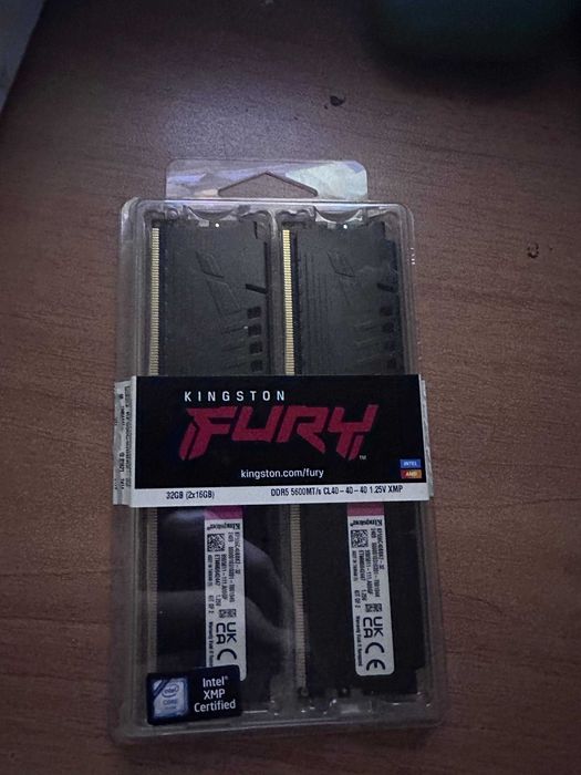 оперативная память kingston fury DDR5