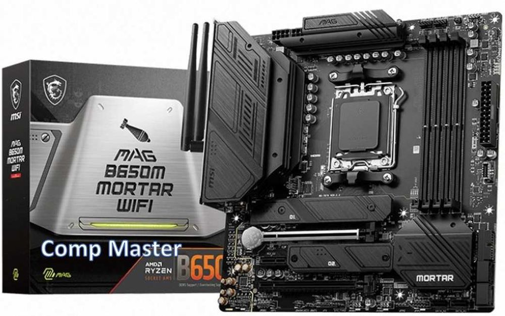 Материнская плата MSI MAG B650M MORTAR WIFI, AM5/Гарантия/Рассрочка