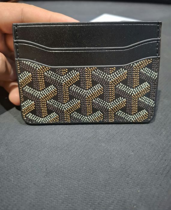 Portofel de carduri Goyard negru