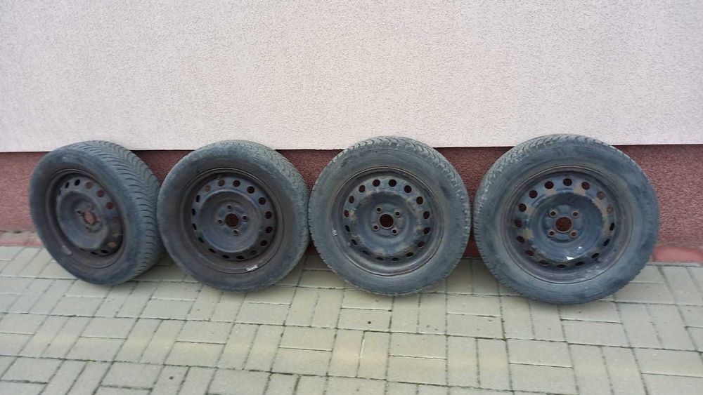 set jante tabla cu anvelope All season 185/60/R15