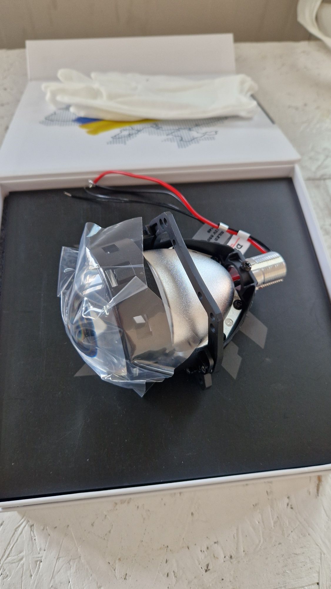 Комплект BI LED лупи F1S Evolution 3" диодни лупи за вграждане във фар