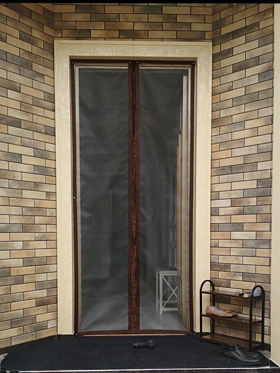 Магнитная москитная сетка штора для дверей