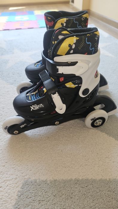 Ролери, 31-34 номер, Регулируем номер, Алуминий, 3+ години
Ролери, 31-