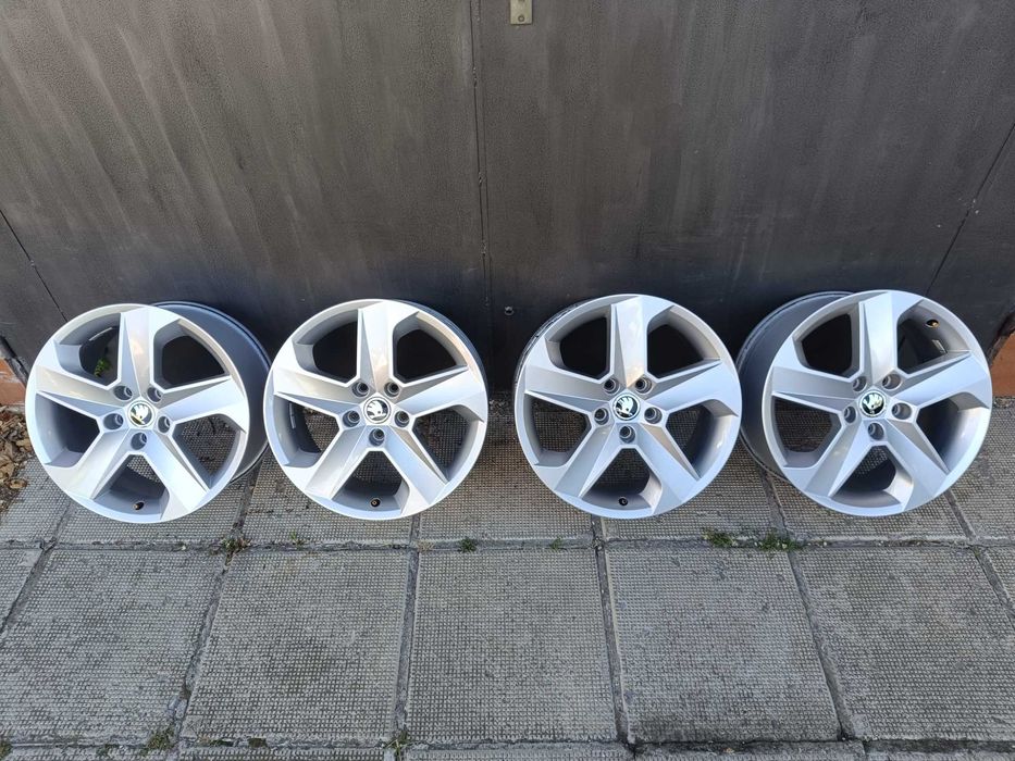 ОРИГИНАЛНИ джанти 17 ' 5x112 SKODA OCTAVIA / Шкода Октавия 57,1 ЕТ51