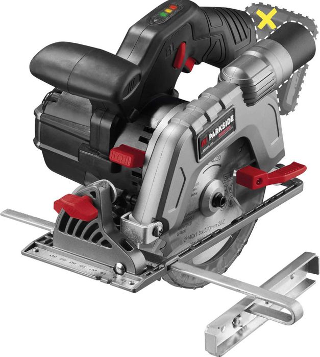 Ръчен циркуляр Parkside Performance 12V без батерия