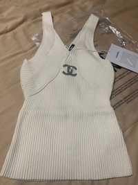 Страхотен топ Chanel,Roberta Biagi ,Gas нова блуза с къс ръкав