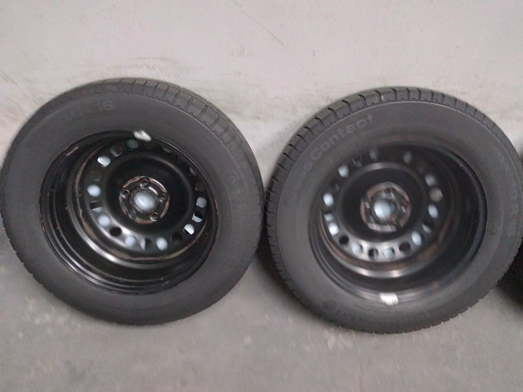 Jante opel 16 5x105 anvelope 195/70/16