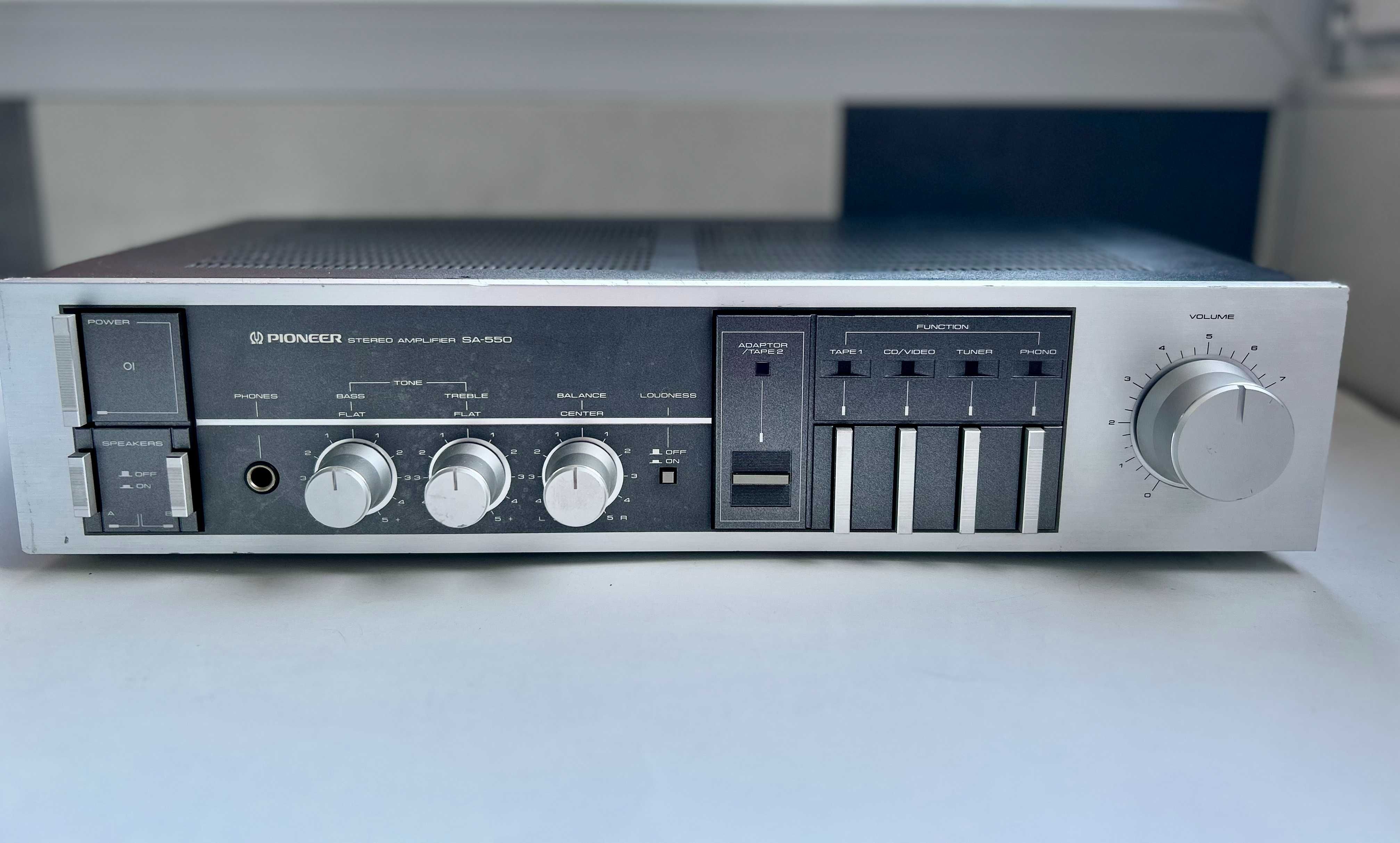 Комплект Pioneer от 1984-та- усилвател SA-550 и тунер TX-540L- отлични