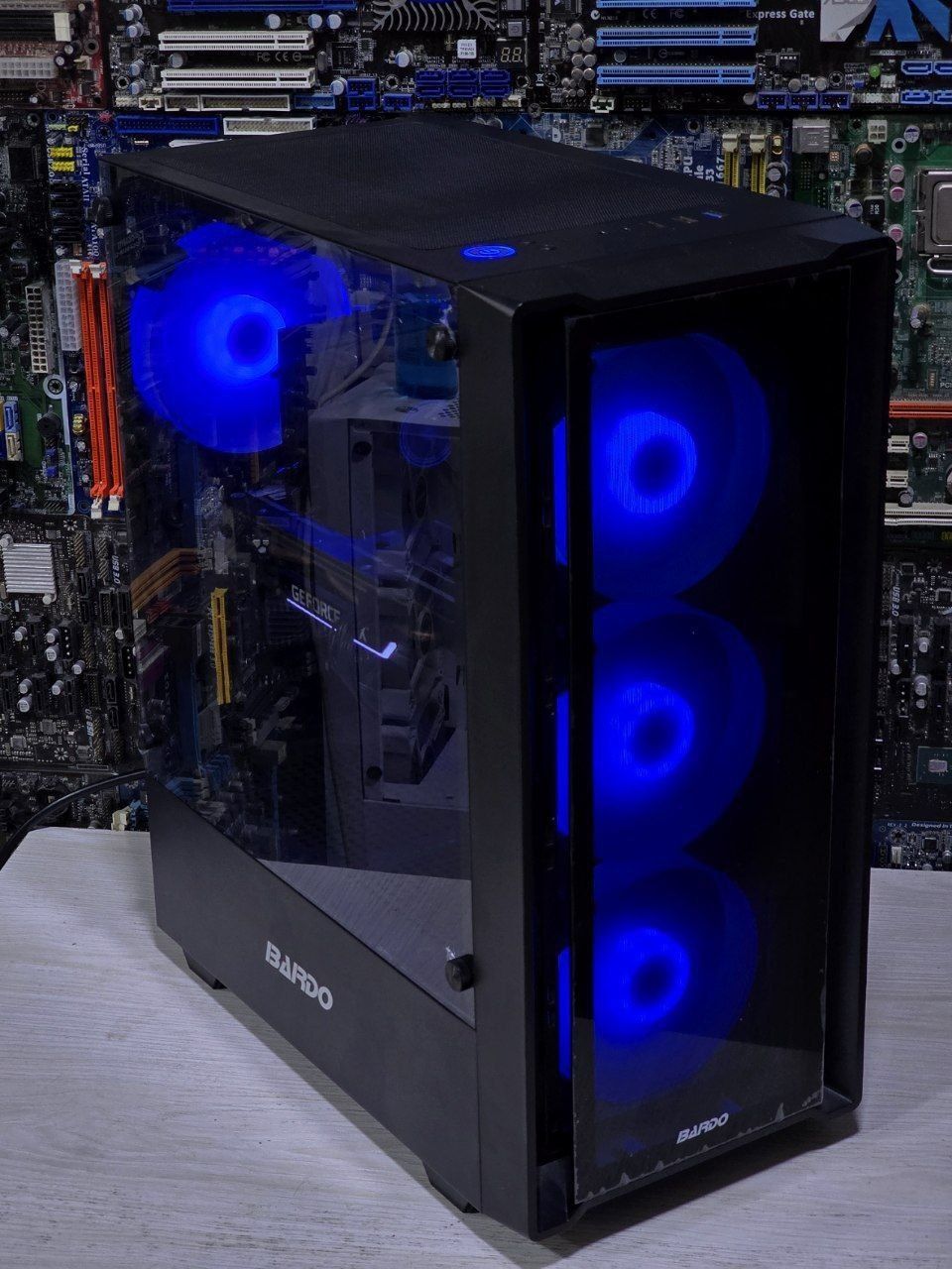 Компьютер i5 10400F/RTX2060/ОЗУ16/SSD120/HDD 500g/монитор 24