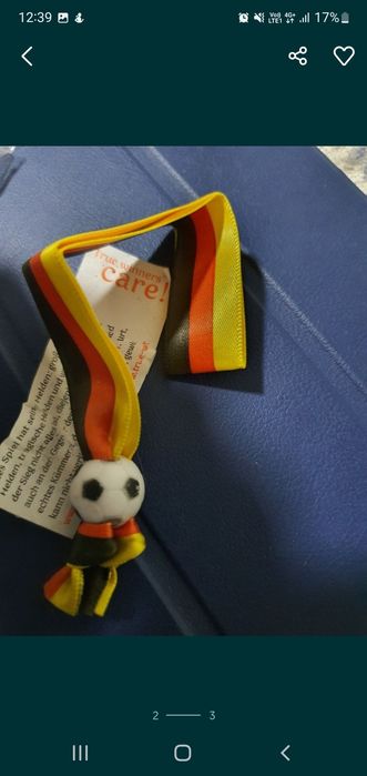 Premi footbal Franța și Germania 2002 de colectie fular