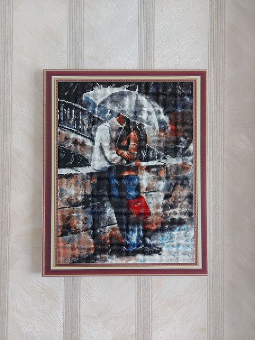 Картина из алмазной мозайки.